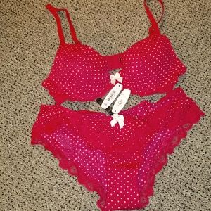 MAKE AN OFFER--Adore Me Bra & Underwear Set